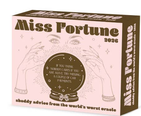 Miss Fortune: Worst Advice Ever Daily Boxed Calendar