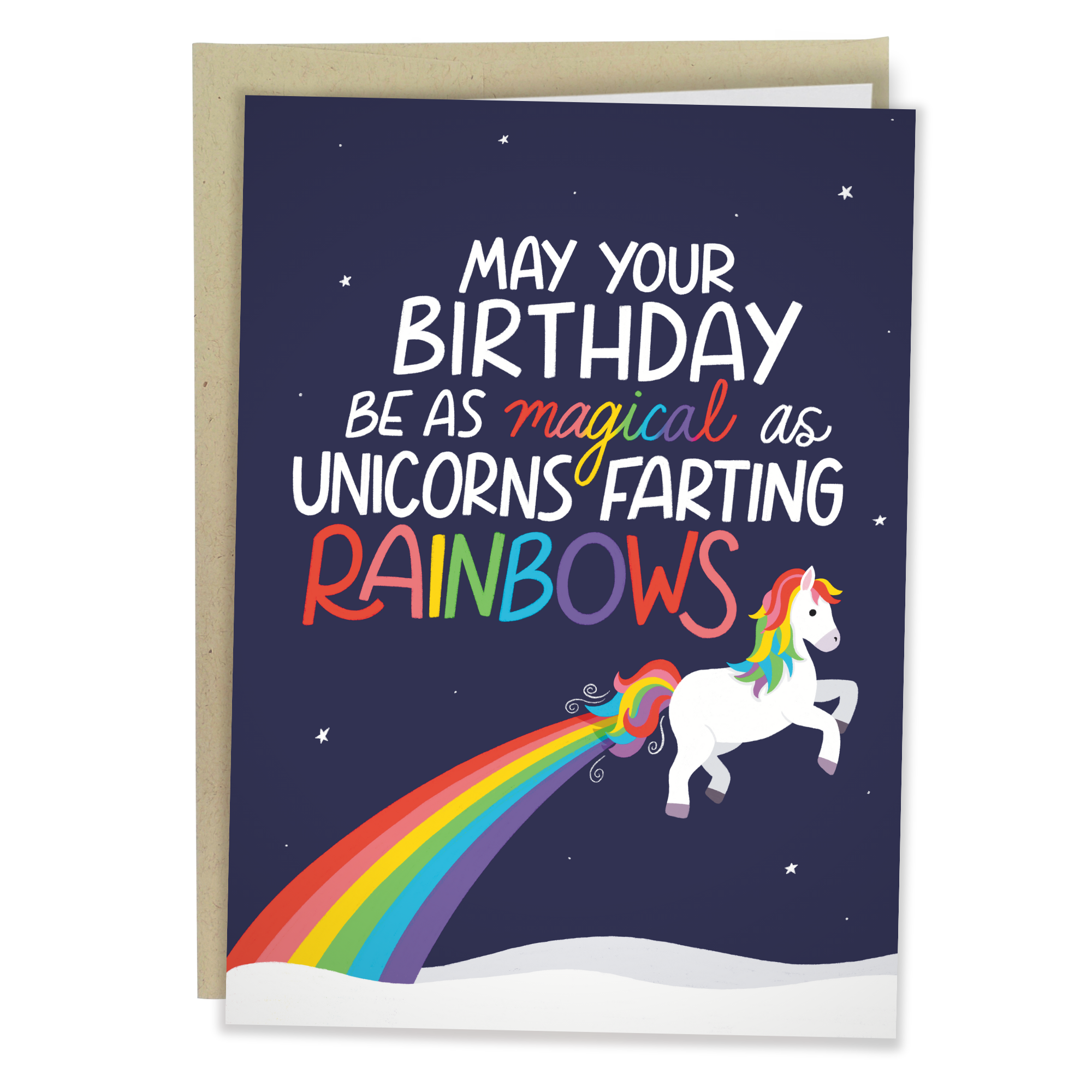 May Your Birthday be as Magical as Unicorns Farting Rainbows